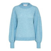 Balloon sleeved knitted jumper, Selected