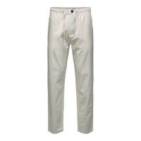 Linen blend trousers, Selected