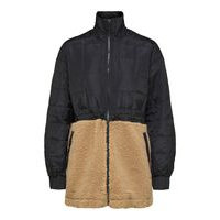 Contrast fabric jacket, Selected