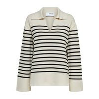 Striped knitted jumper, Selected
