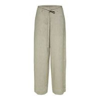 Linen blend trousers, Selected