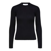 Long sleeved crew neck knitted jumper, Selected