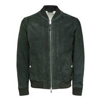 Suede bomber jacket, Selected