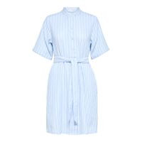 Striped curve mini dress, Selected