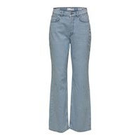 High waist petite wide fit jeans, Selected