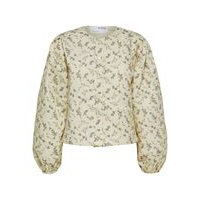 Floral quilted jacket, Selected