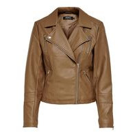 Biker faux leather jacket, Only