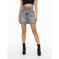 Paperbag denim skirt, Only