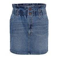 Paperbag denim skirt, Only