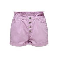 Onlcuba life paperbag denim shorts, Only