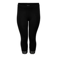 Curvy lace detail leggings, Only