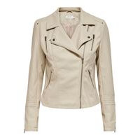 Petite faux leather jacket, Only