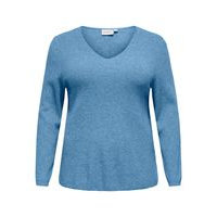 Curvy knitted pullover, Only