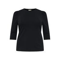Curvy puff sleeve top, Only