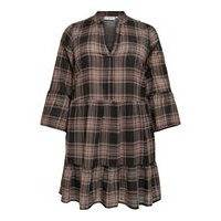 Curvy checked tunic, Only