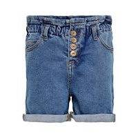 Koncuba paperbag denim shorts, Only