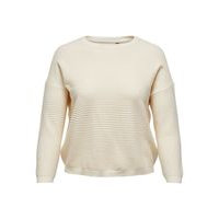 Curvy texture knitted pullover, Only