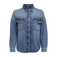 Loose fitted denim shirt, Only