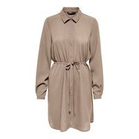 Solid colored shirt dress, Only