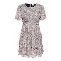 Printed frill dress, Only