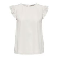 Frill detailed short sleeved top, Only