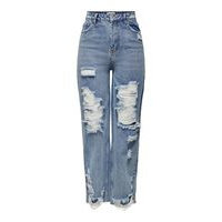 Onldad high waist destroy flared jeans, Only