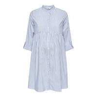 Mama 3/4 sleeved striped dress, Only