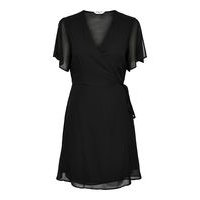 Short sleeved wrap dress, Only