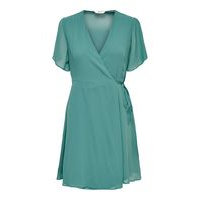 Short sleeved wrap dress, Only