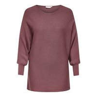 Curvy rib structured knitted pullover, Only