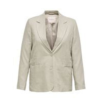 Curvy linen blend blazer, Only