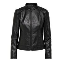 Petite faux leather jacket, Only