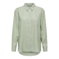 Solid colored linen blend shirt, Only