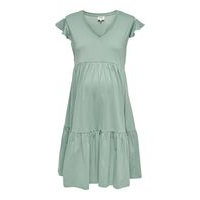 Mama cap sleeve frill dress, Only