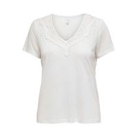 Lace mix t-shirt, Only