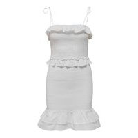 Smock and frill detailed dress, Only
