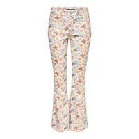 Patterned flared trousers, Only