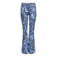 Patterned flared trousers, Only