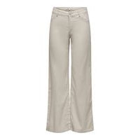 Low waisted linen blend trousers, Only