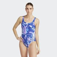 Floral 3-Stripes Swimsuit, adidas