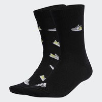 Run x Ultraboost Shoe Love Graphic Socks 2 Pairs, adidas