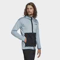 Terrex Tech Flooce Light Hooded Hiking Jacket, adidas