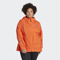 Terrex Multi RAIN.RDY 2.5-Layer Rain Jacket (Plus Size), adidas