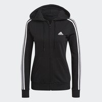 Essentials French Terry 3-Stripes Full-Zip Hoodie, adidas