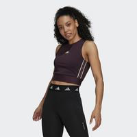 Techfit Training Crop Top With Branded Tape, adidas