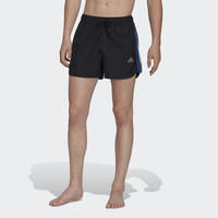 Very Short Length Retro Split Swim Shorts, adidas