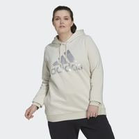 Essentials Logo Fleece Hoodie (Plus Size), adidas