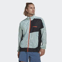 Terrex Trail Running Printed Wind Jacket, adidas