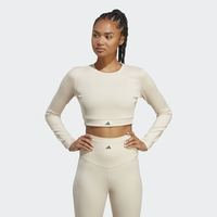 Sports Club Long Sleeve Crop Tee, adidas