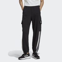 Essentials Pin Stripe Block Fleece Cargo Pants, adidas